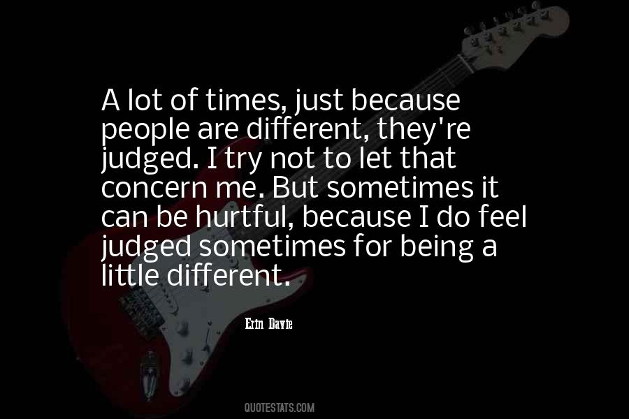 Try To Be Different Quotes #889822