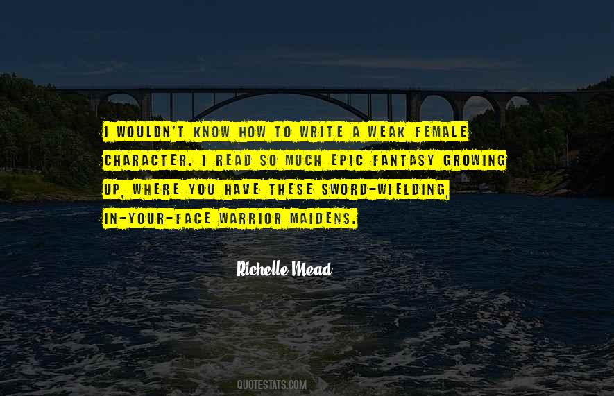 Fantasy Character Quotes #1386369