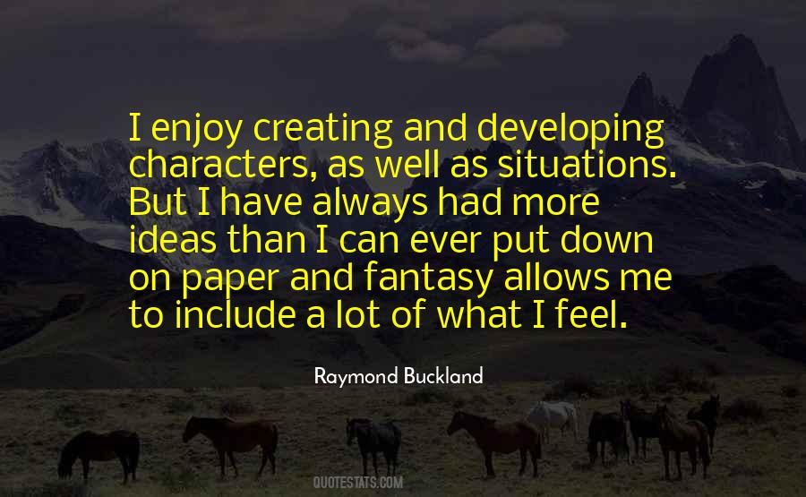 Fantasy Character Quotes #765993
