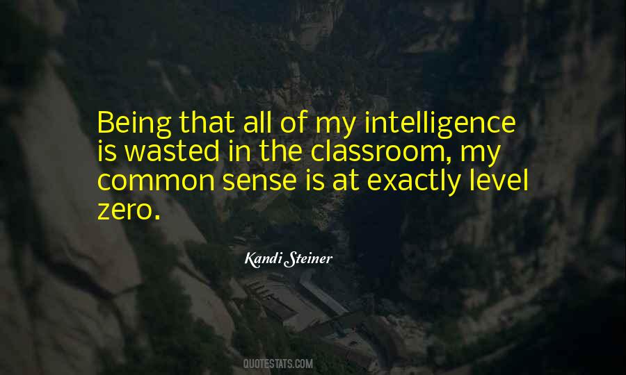 My Intelligence Quotes #51804
