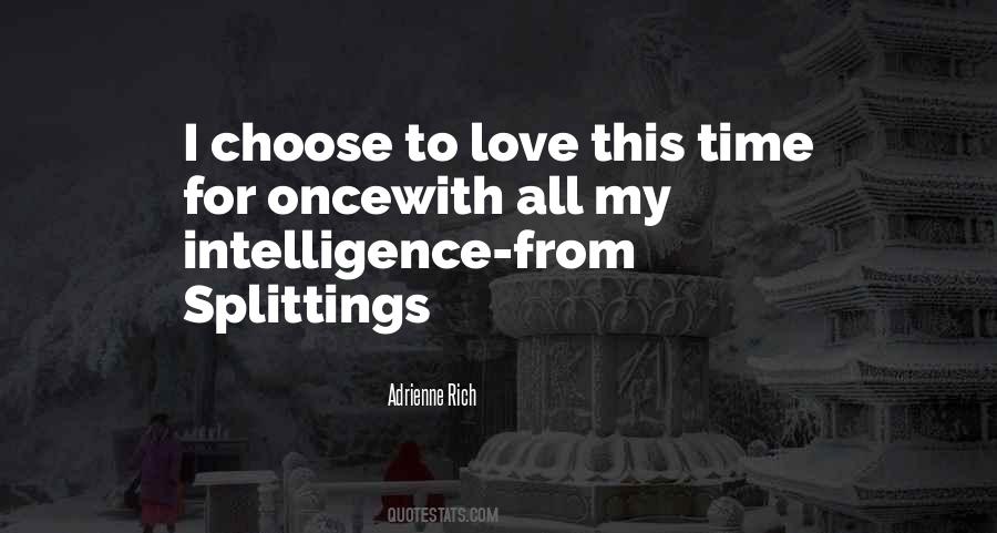 My Intelligence Quotes #68795