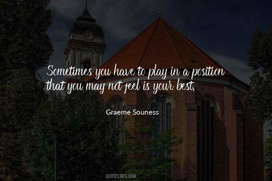 Play Your Best Quotes #1221736