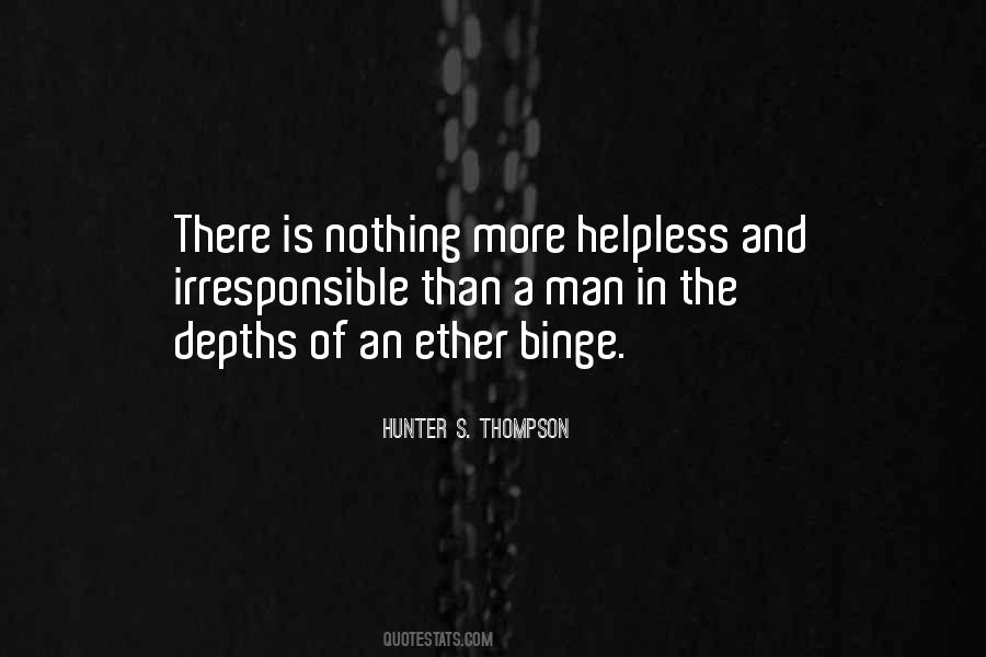 Helpless Man Quotes #214544