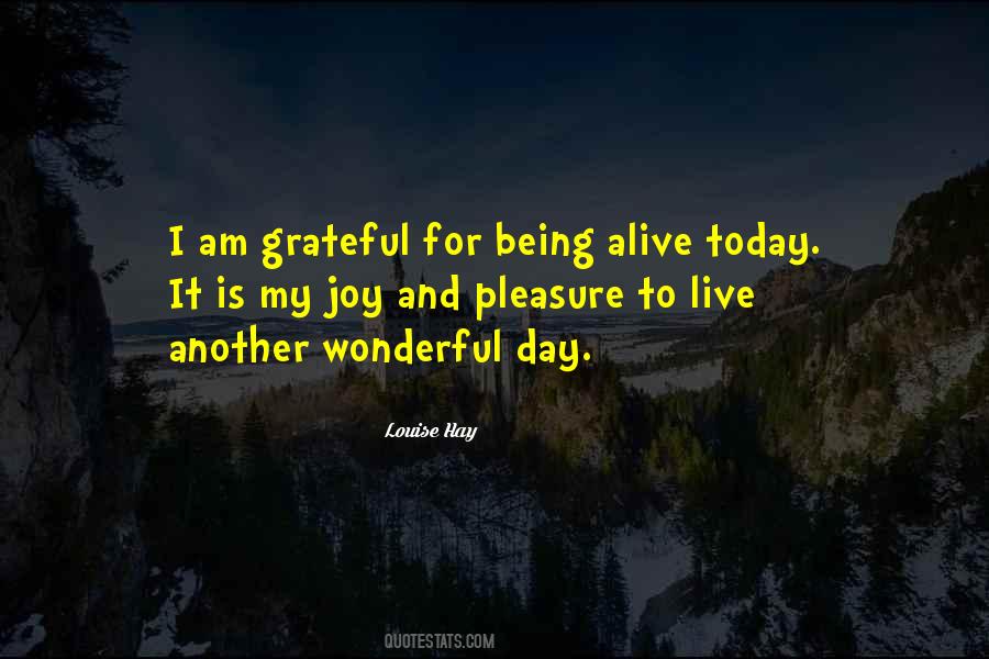 Today I Am Grateful For Quotes #1553080