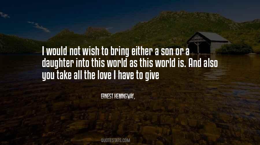 Love You Son Quotes #1042968