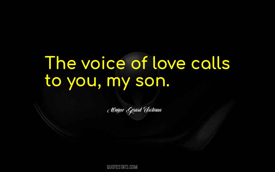 Love You Son Quotes #407529