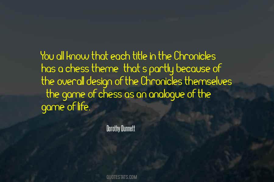 Quotes About The Game Of Chess #1170750