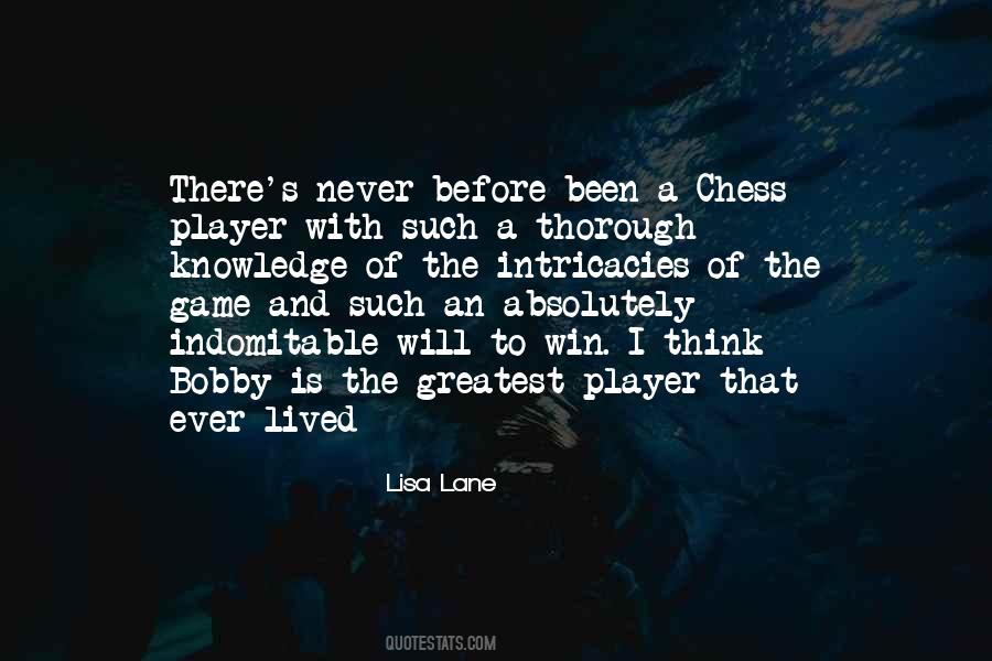 Quotes About The Game Of Chess #830615