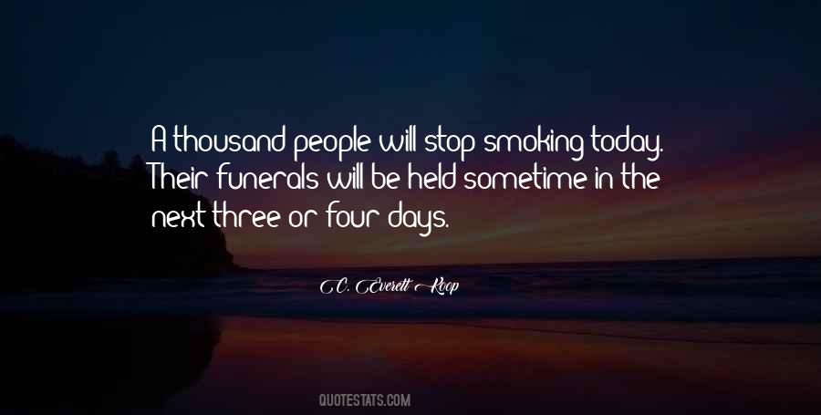 Smoking Stop Quotes #1188981