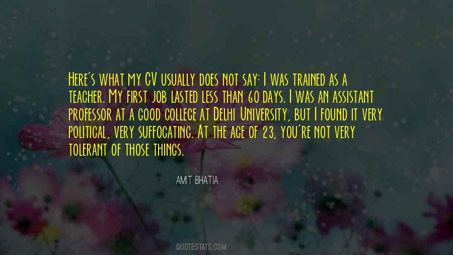 Quotes About A College Professor #1479815