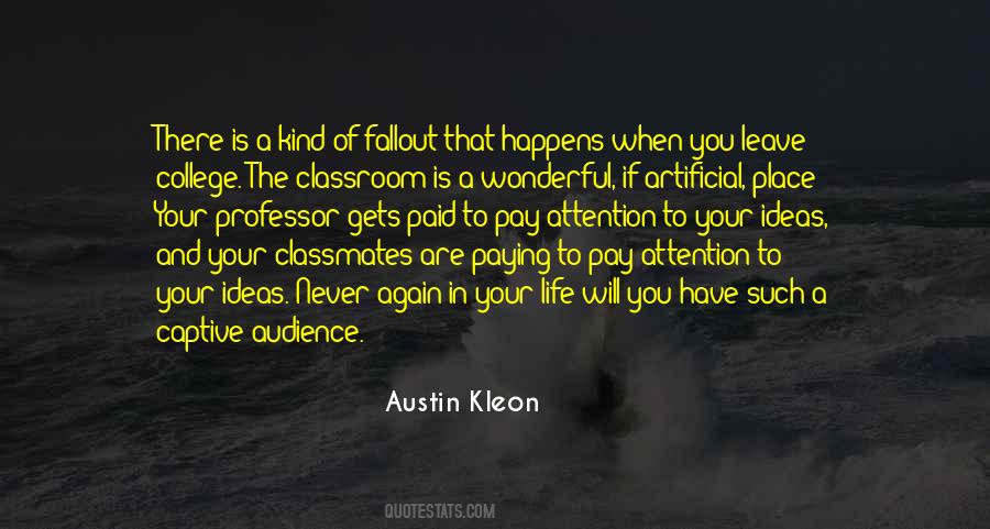 Quotes About A College Professor #670733
