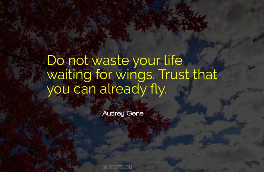 Do Not Waste Your Life Quotes #746526