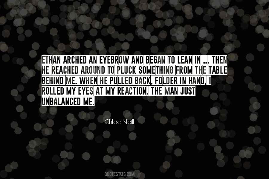 The Man Behind Me Quotes #1485437