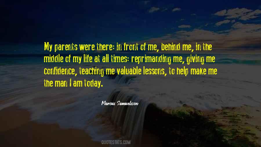 The Man Behind Me Quotes #1698626