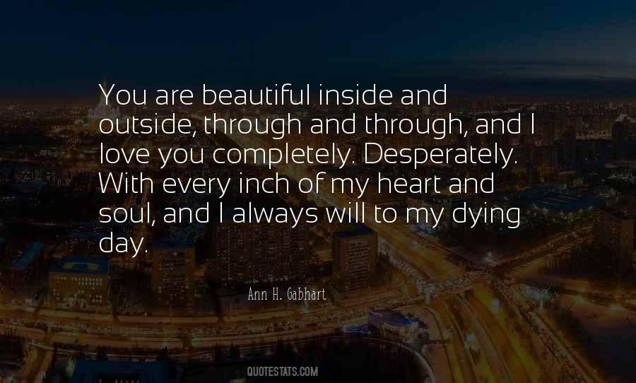 You Are Inside My Heart Quotes #1293439