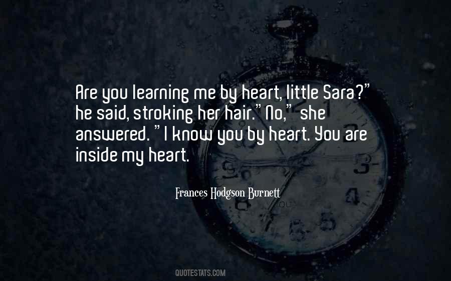 You Are Inside My Heart Quotes #1366799