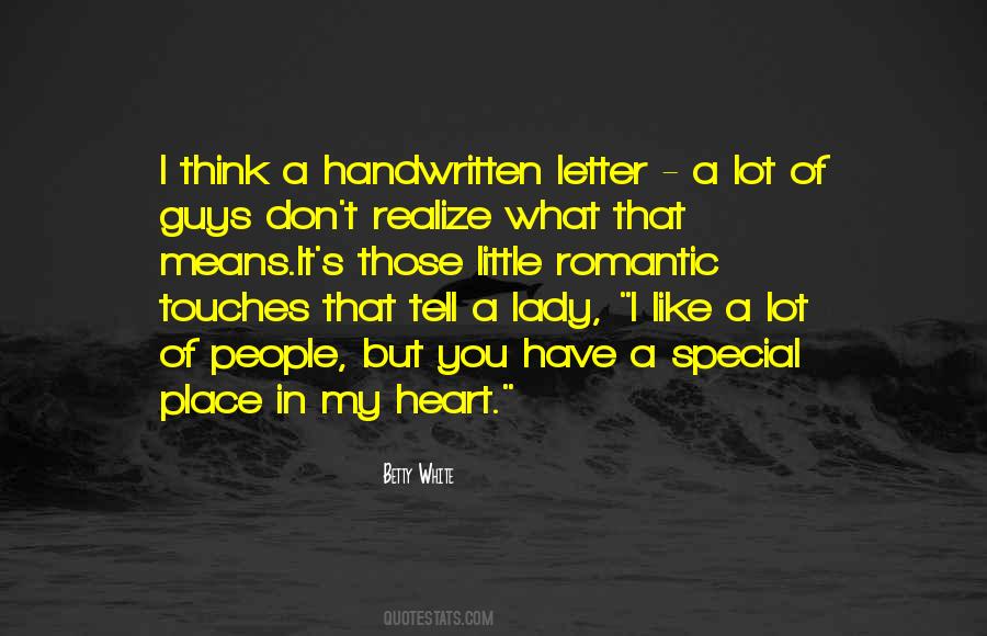 Thinking Romantic Quotes #1711316