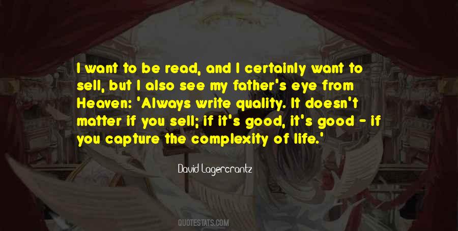The Complexity Of Life Quotes #1101955