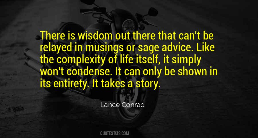 The Complexity Of Life Quotes #1714533