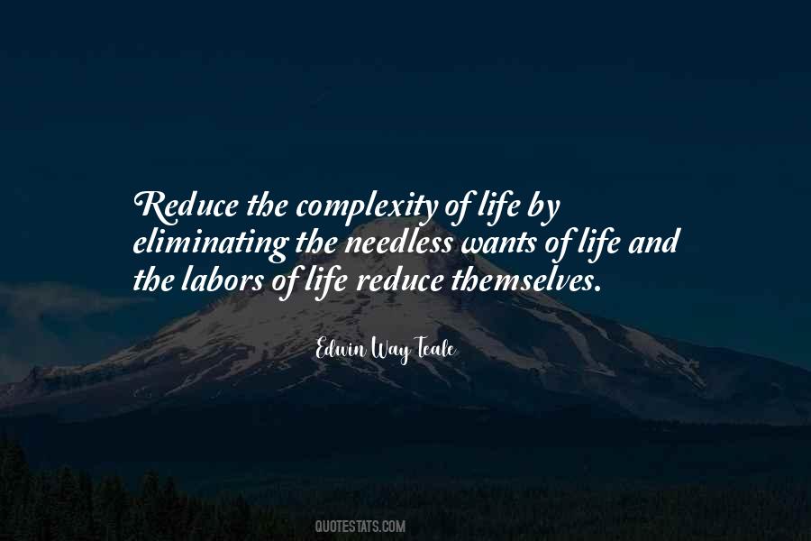 The Complexity Of Life Quotes #1839548