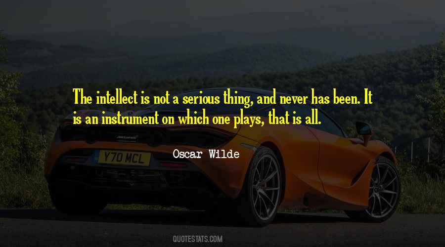 Oscar Wilde On Quotes #258084