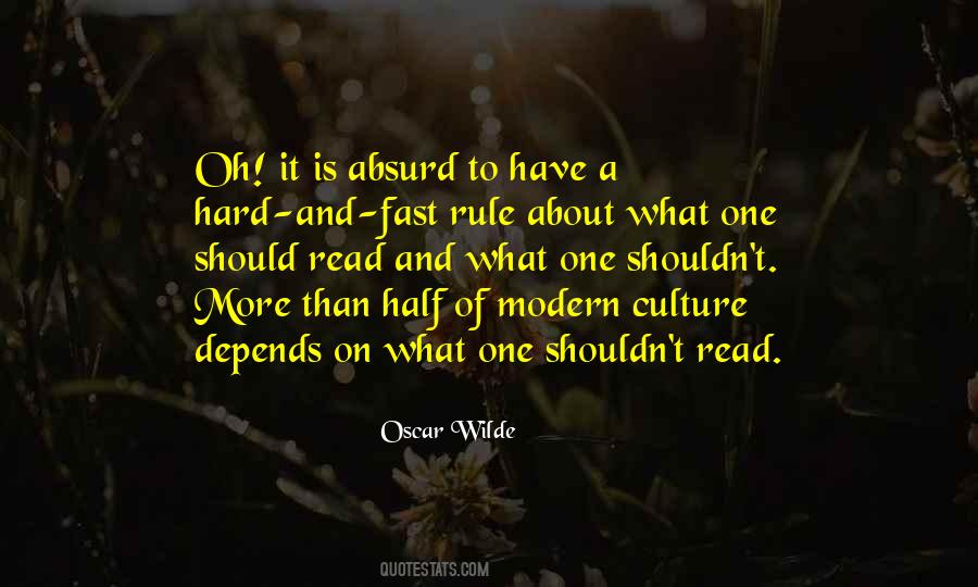 Oscar Wilde On Quotes #980210