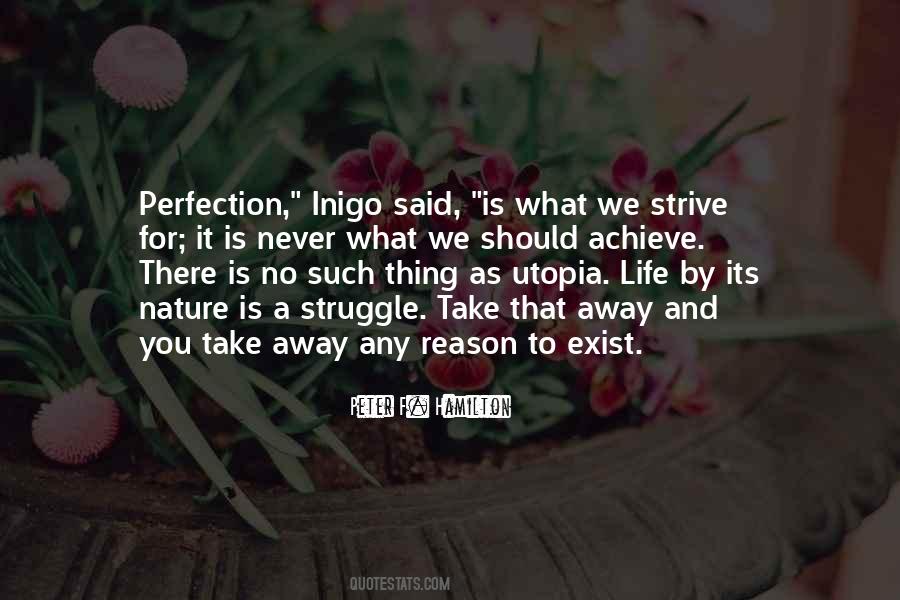 To Strive For Perfection Quotes #11435