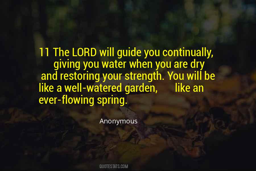 Water Your Garden Quotes #180569