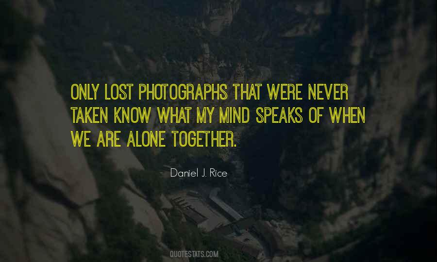 Crazy Alone Quotes #1456735
