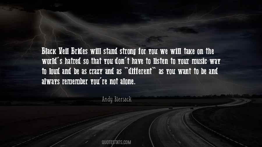 Crazy Alone Quotes #990810