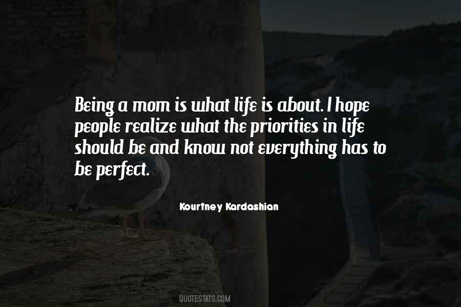 Everything Is Not Perfect Quotes #749211
