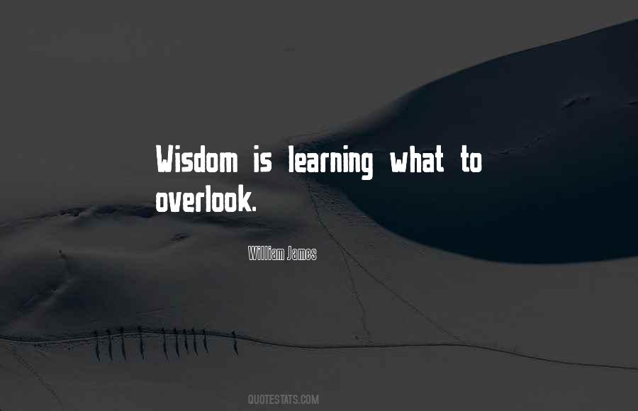 Wisdom Is Learning What Quotes #1519271