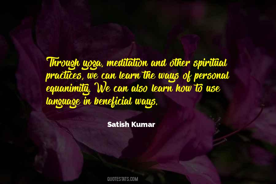 Spiritual Meditation Quotes #1557215