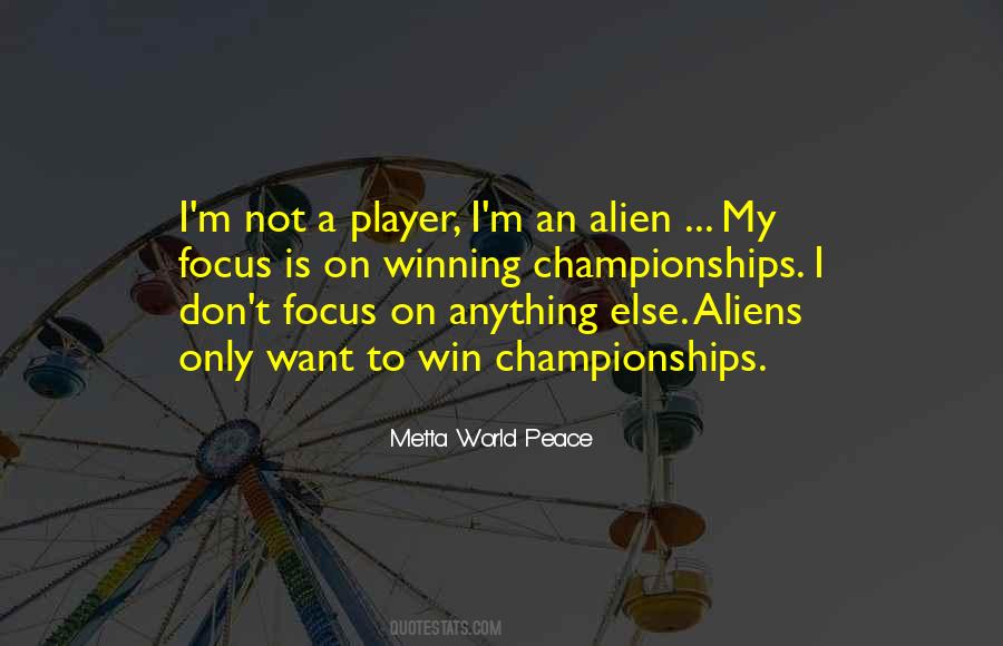 Not A Player Quotes #1582300