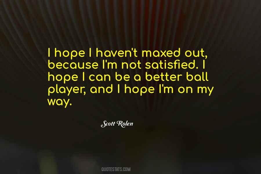 Not A Player Quotes #574636
