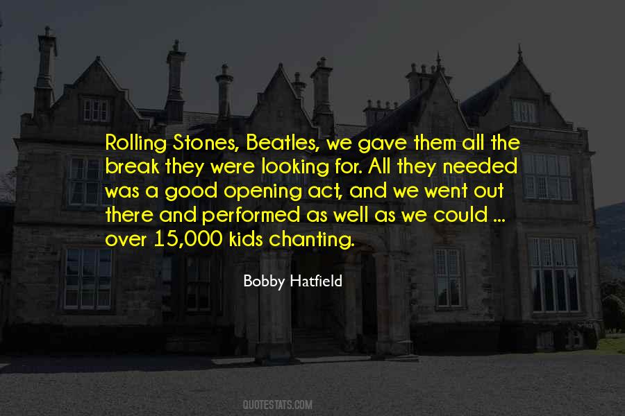 Needed A Break Quotes #330501