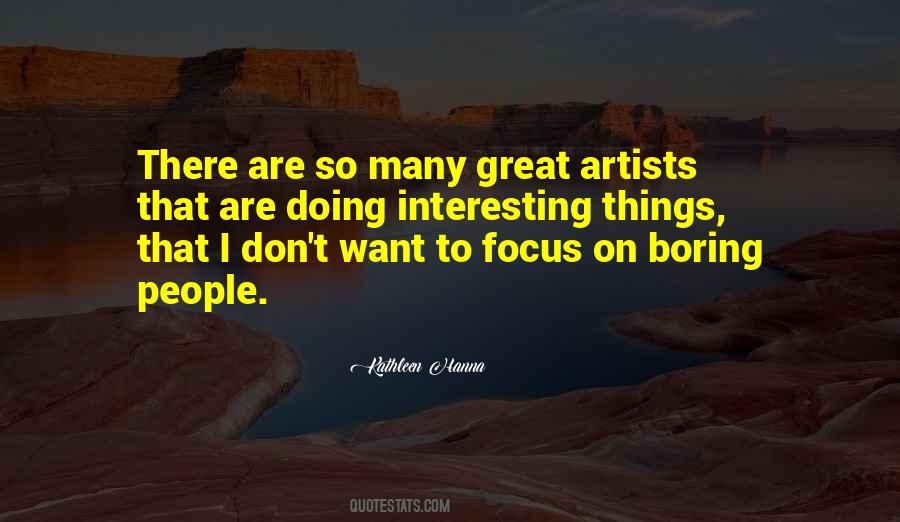 Quotes About Great Artists #102079