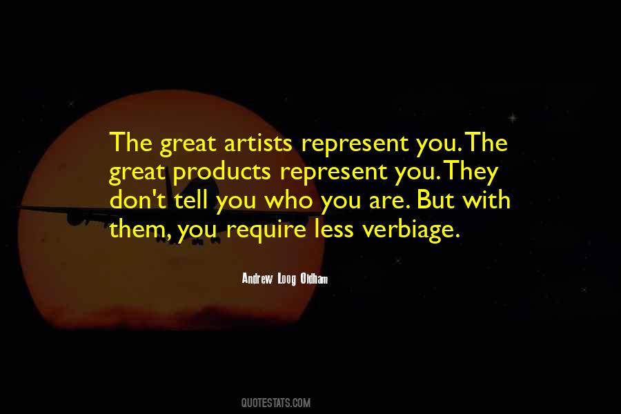 Quotes About Great Artists #1031307