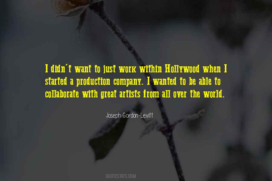 Quotes About Great Artists #1084153
