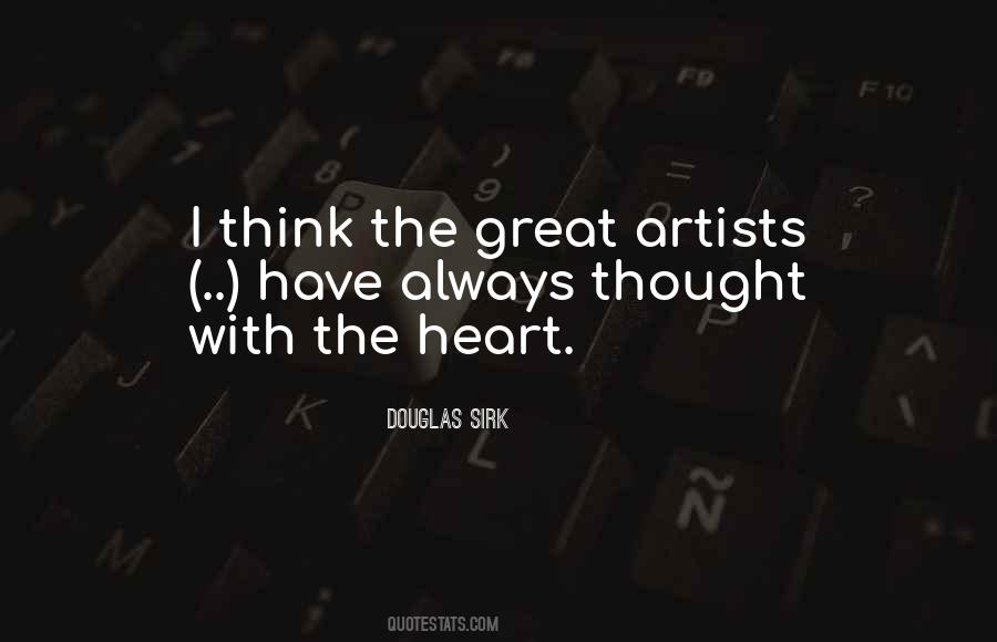 Quotes About Great Artists #1233218