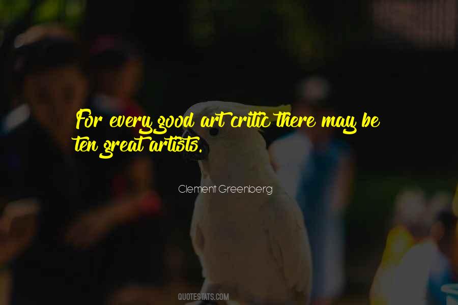 Quotes About Great Artists #1310621