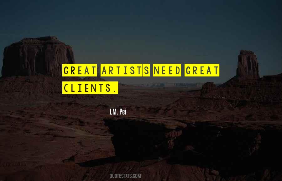 Quotes About Great Artists #1436205