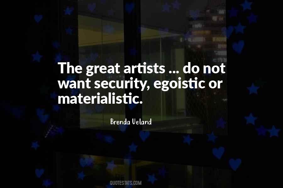 Quotes About Great Artists #207670