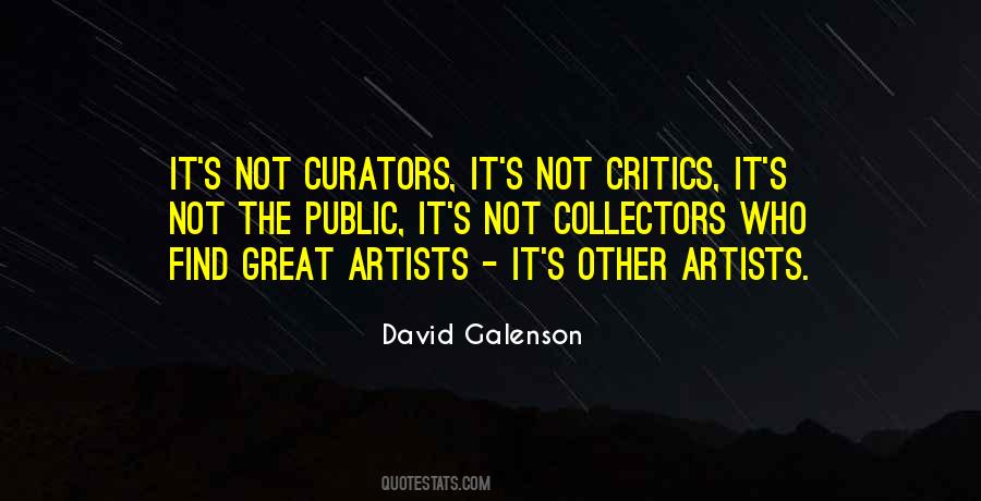 Quotes About Great Artists #34909