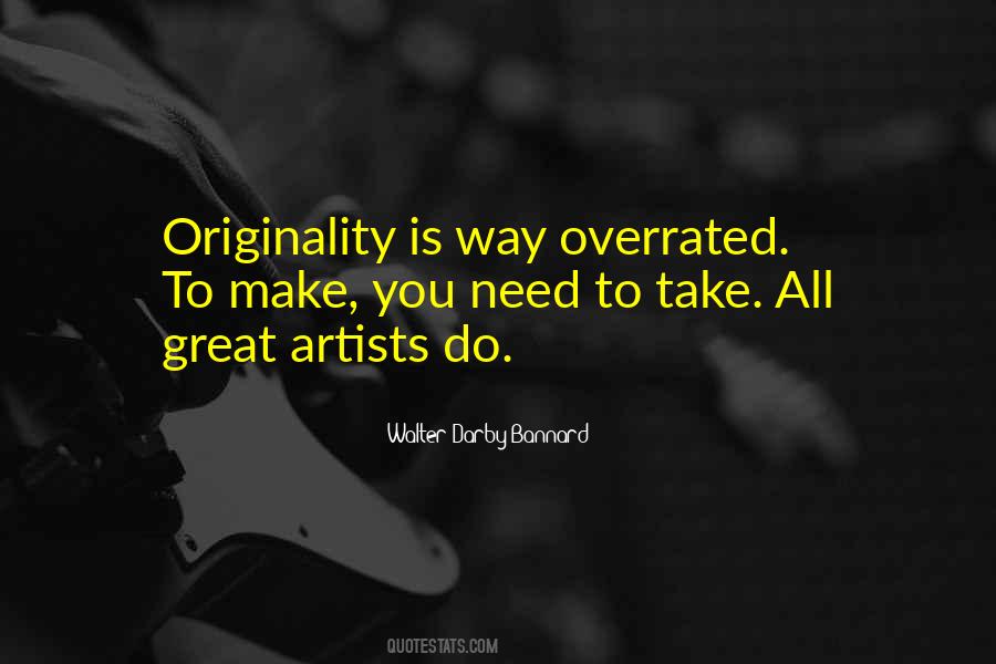 Quotes About Great Artists #355689