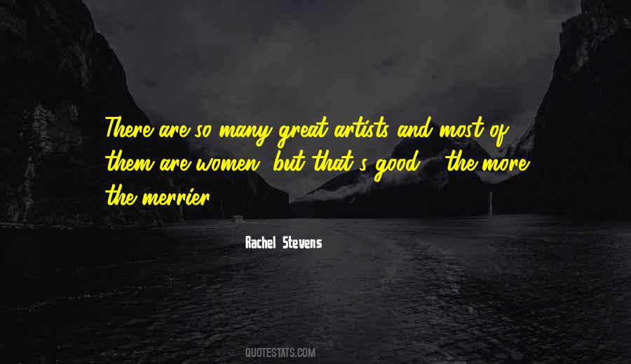 Quotes About Great Artists #98283