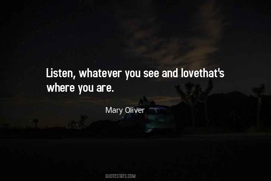 Where You Love Quotes #577335