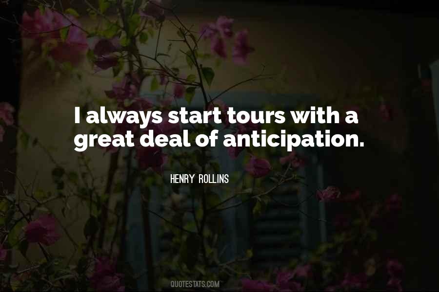 Quotes About Great Anticipation #1739380