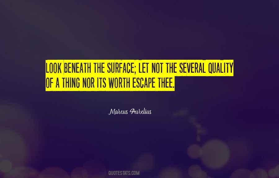 Quotes About Surface Appearance #322537