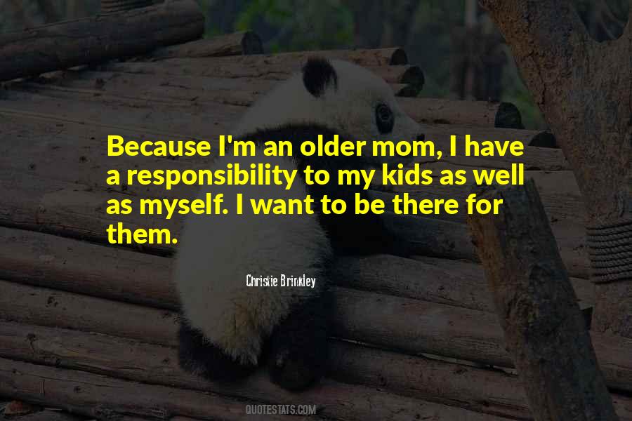 Mom Responsibility Quotes #138256
